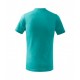 Alex Fox/Adler - Dětské bavlněné tričko - vzor 17 - zelená emerald